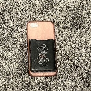 Minnie Mouse coach card holder